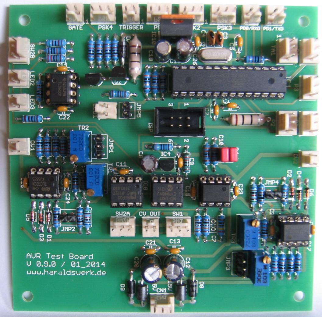 AVR ATMega328p Testboard