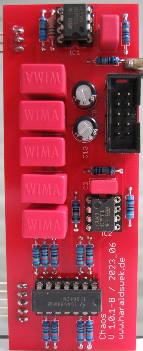 Chaos populated main PCB