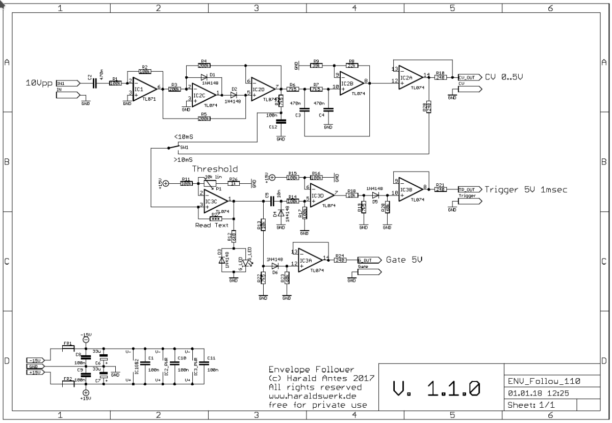 ENV Follower schematic