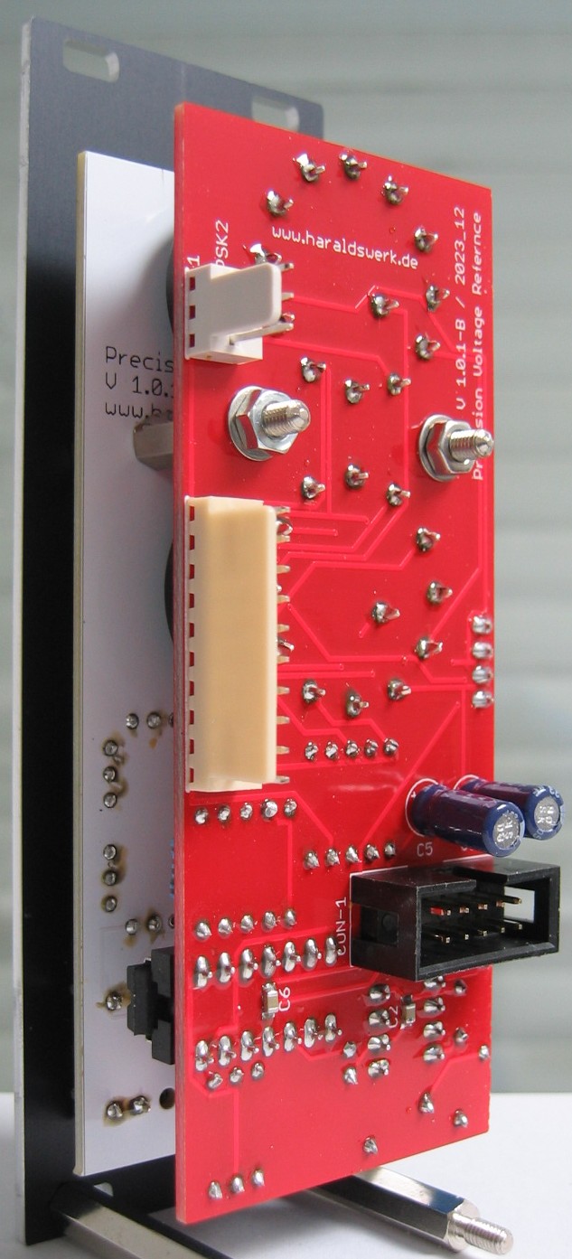 Scaled voltage reference halve back view