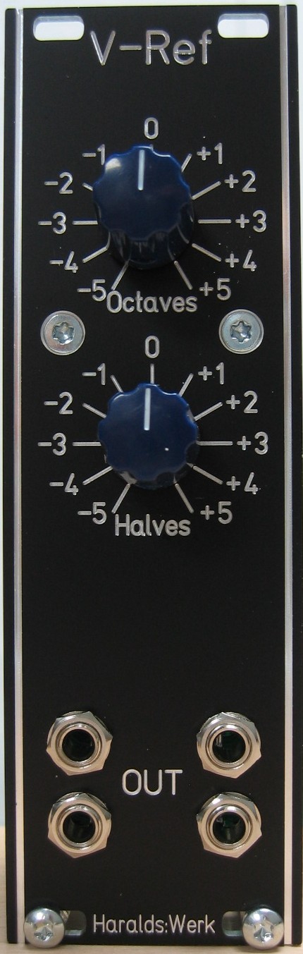 Scaled voltage reference front view