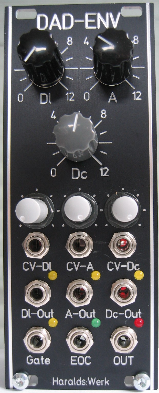 Voltage Controlled DAD Envelope front view