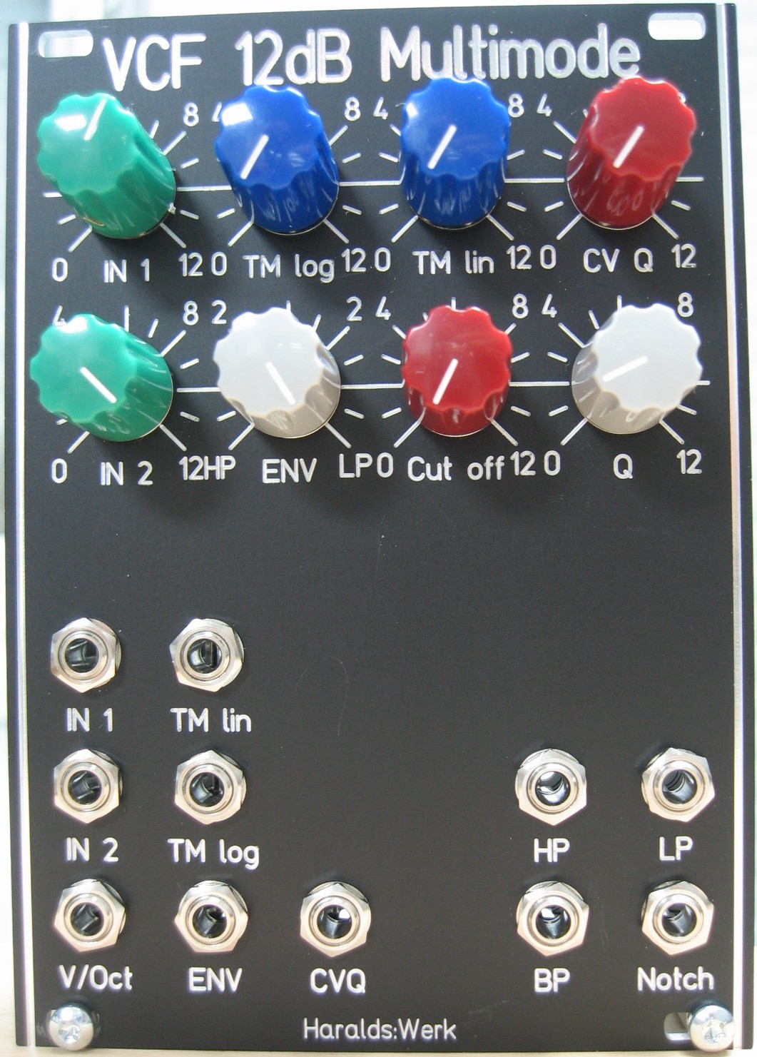 12dB multimode VCF front view