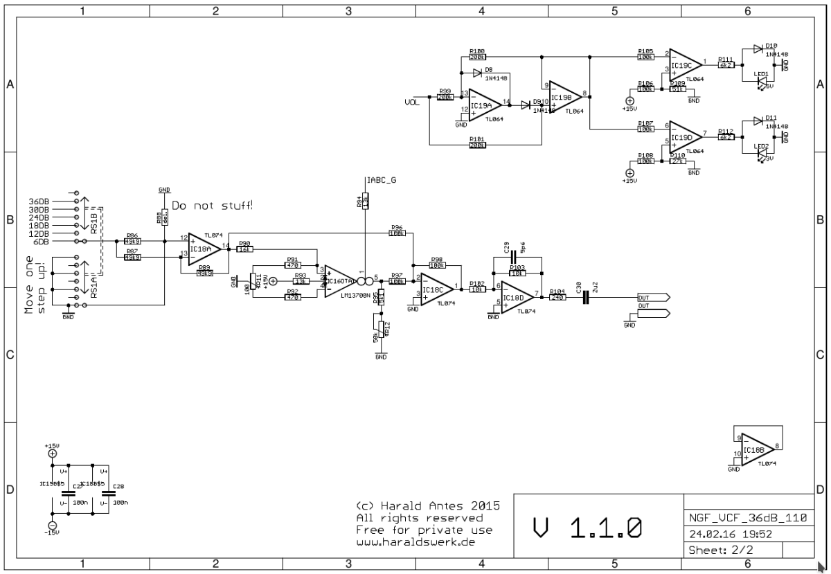 NGF 36dB VCF schematic page 2