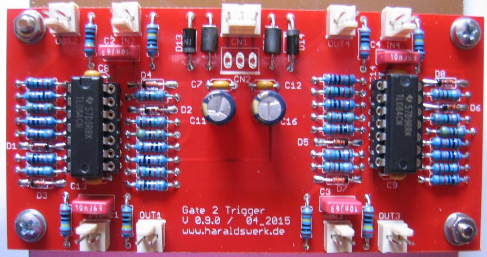 Gate to Trigger Converter PCB