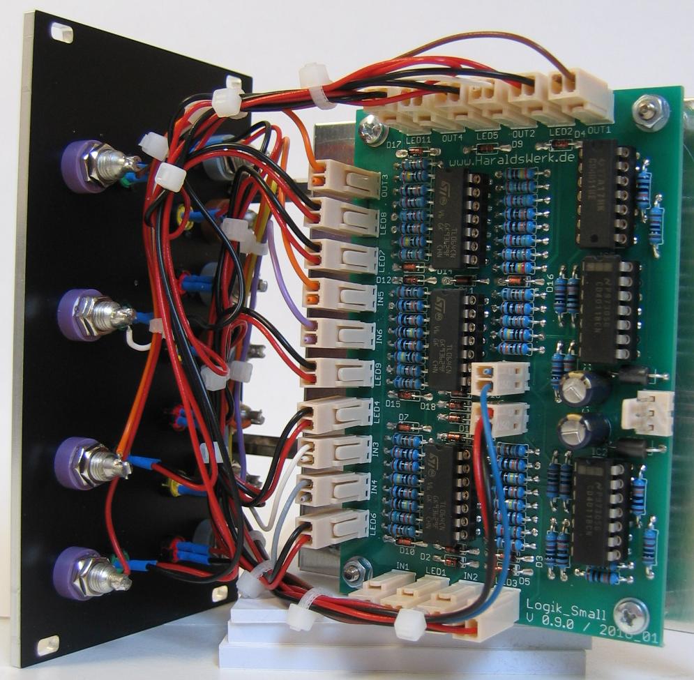 Logic module back view