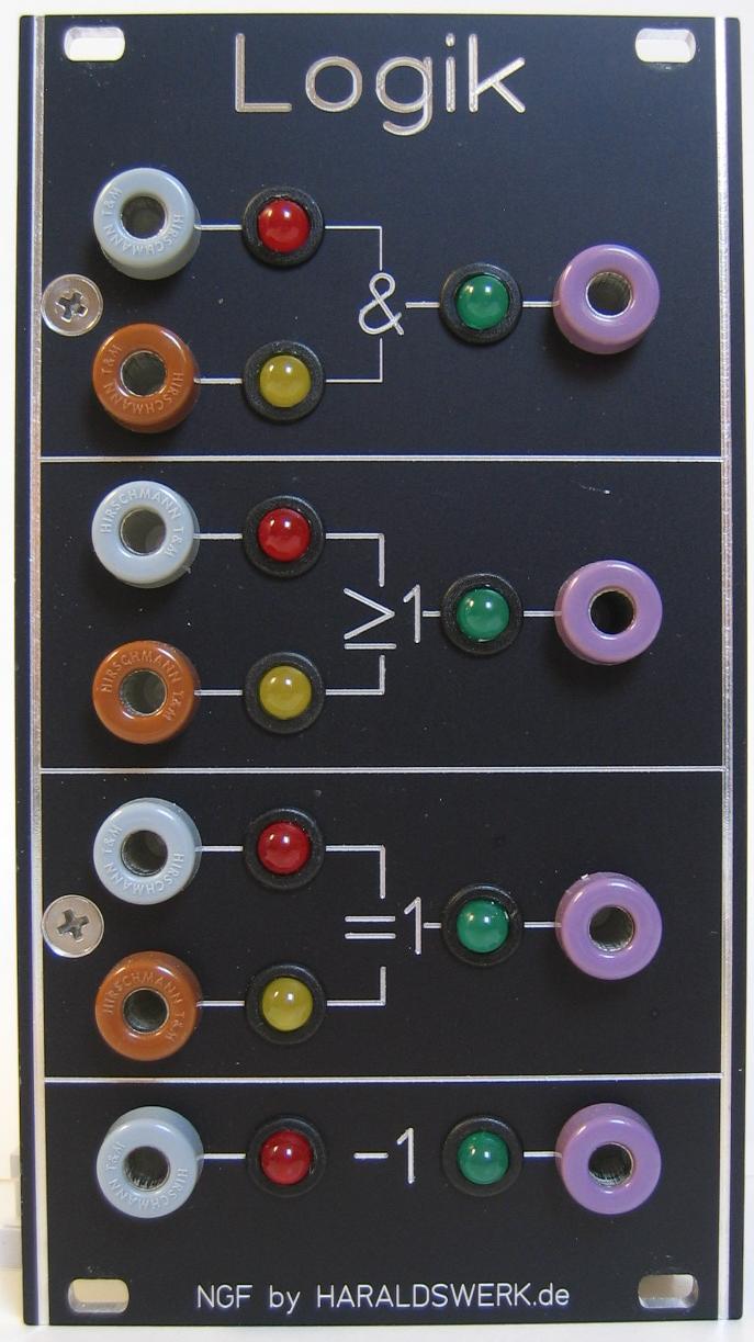 Logic module front view