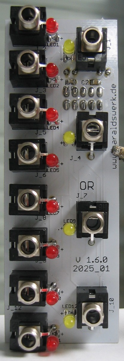 OR populated control PCB front