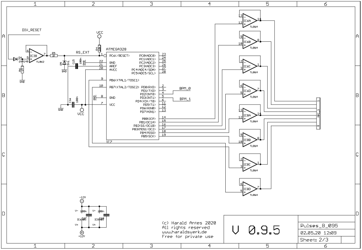 BPM Generator schematic main board 02