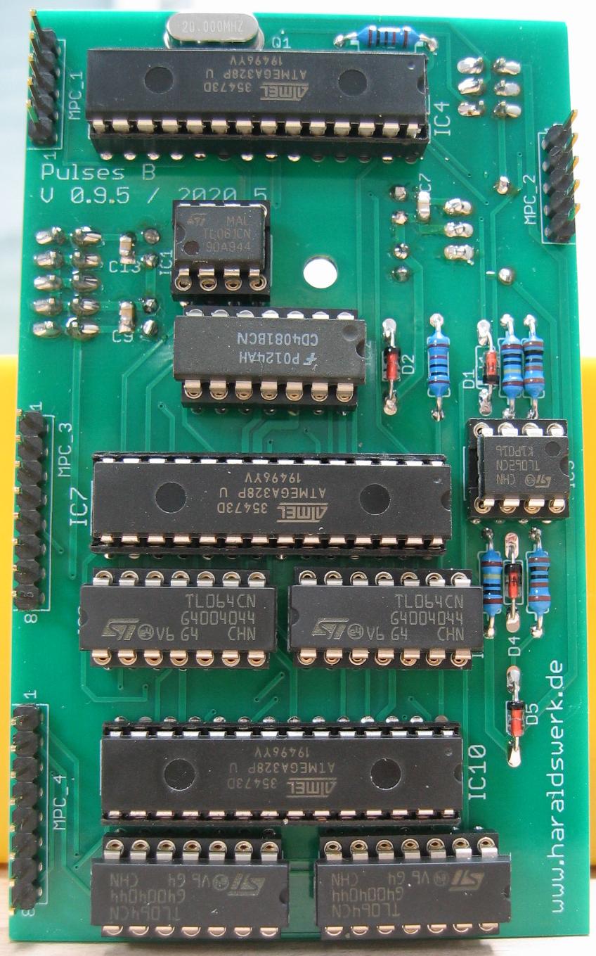 BPM Generator populated main PCB