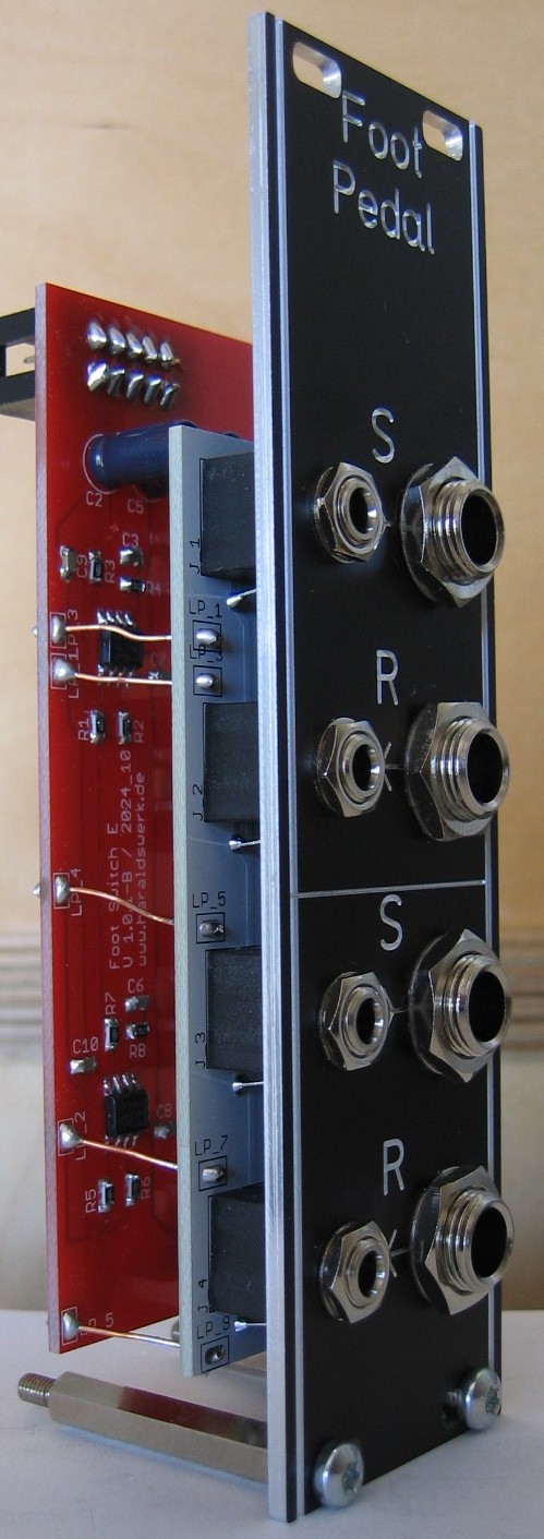 CV Pedal Connector halve front view