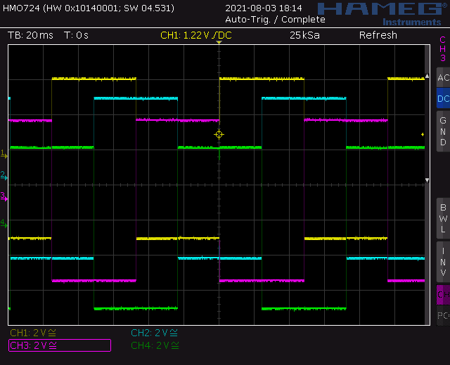 Trapezoid quadrature LFO screenshot square waveforms