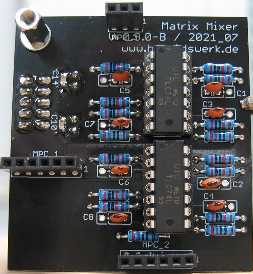 Matrix Mixer main PCB