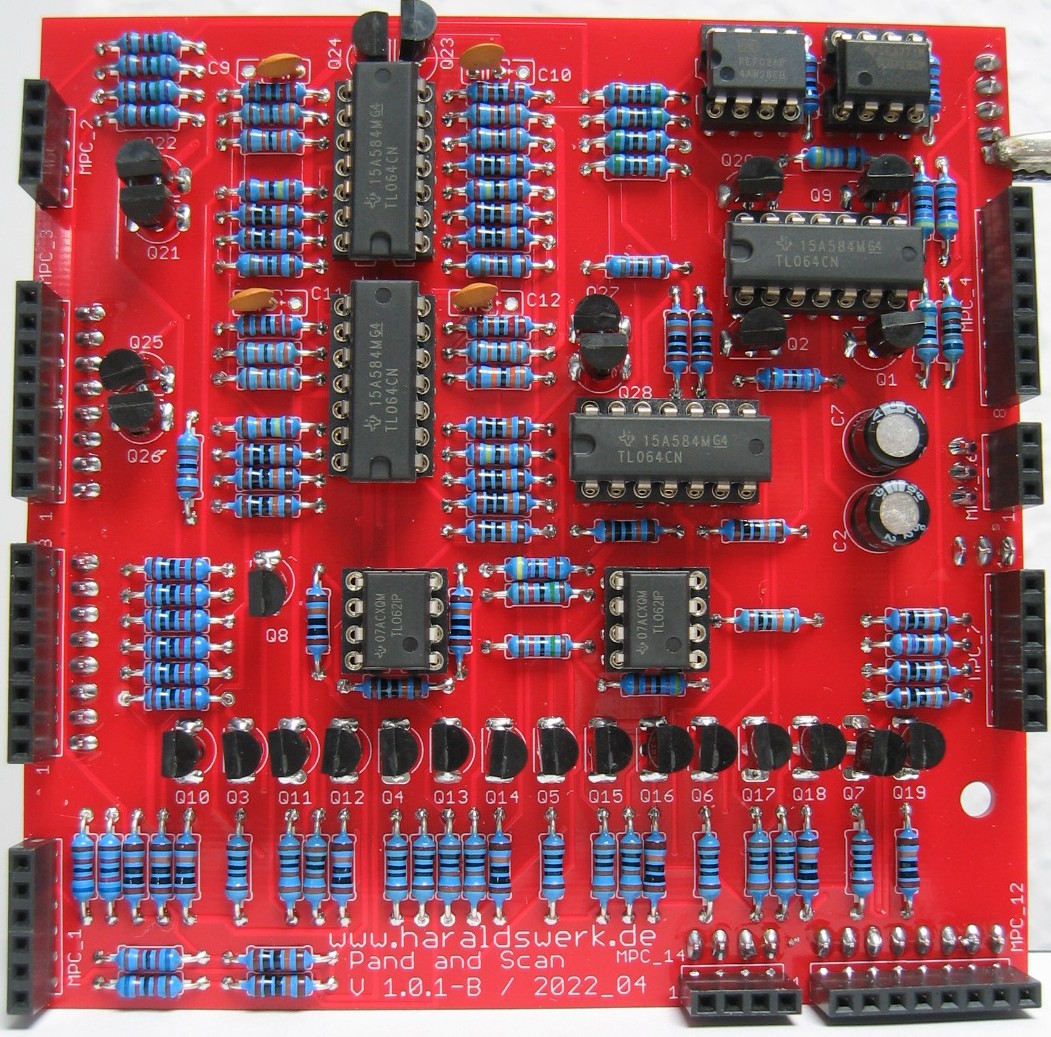 Pan and Scan main PCB B