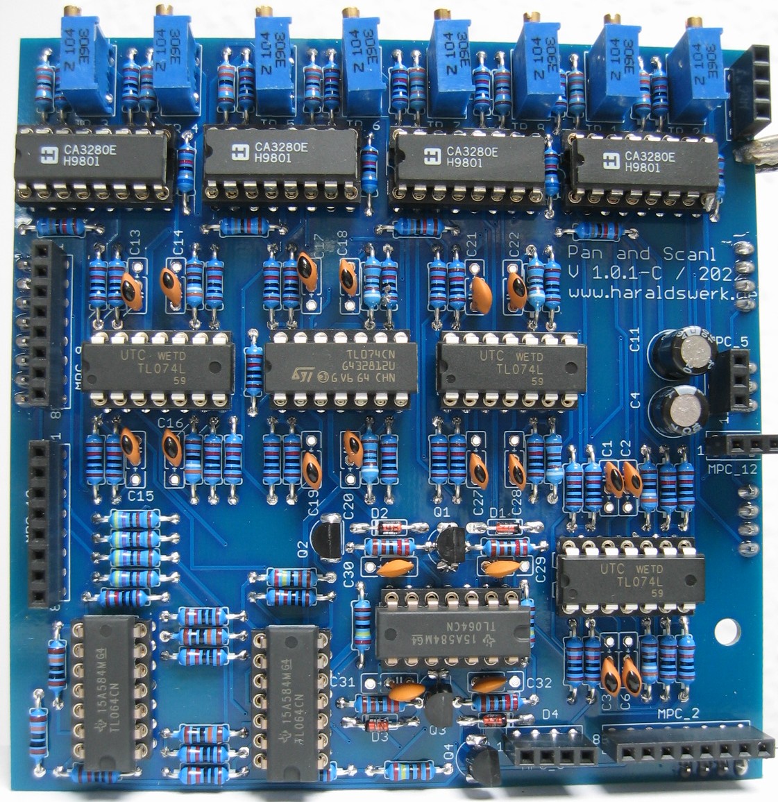 Pan and Scan main PCB C