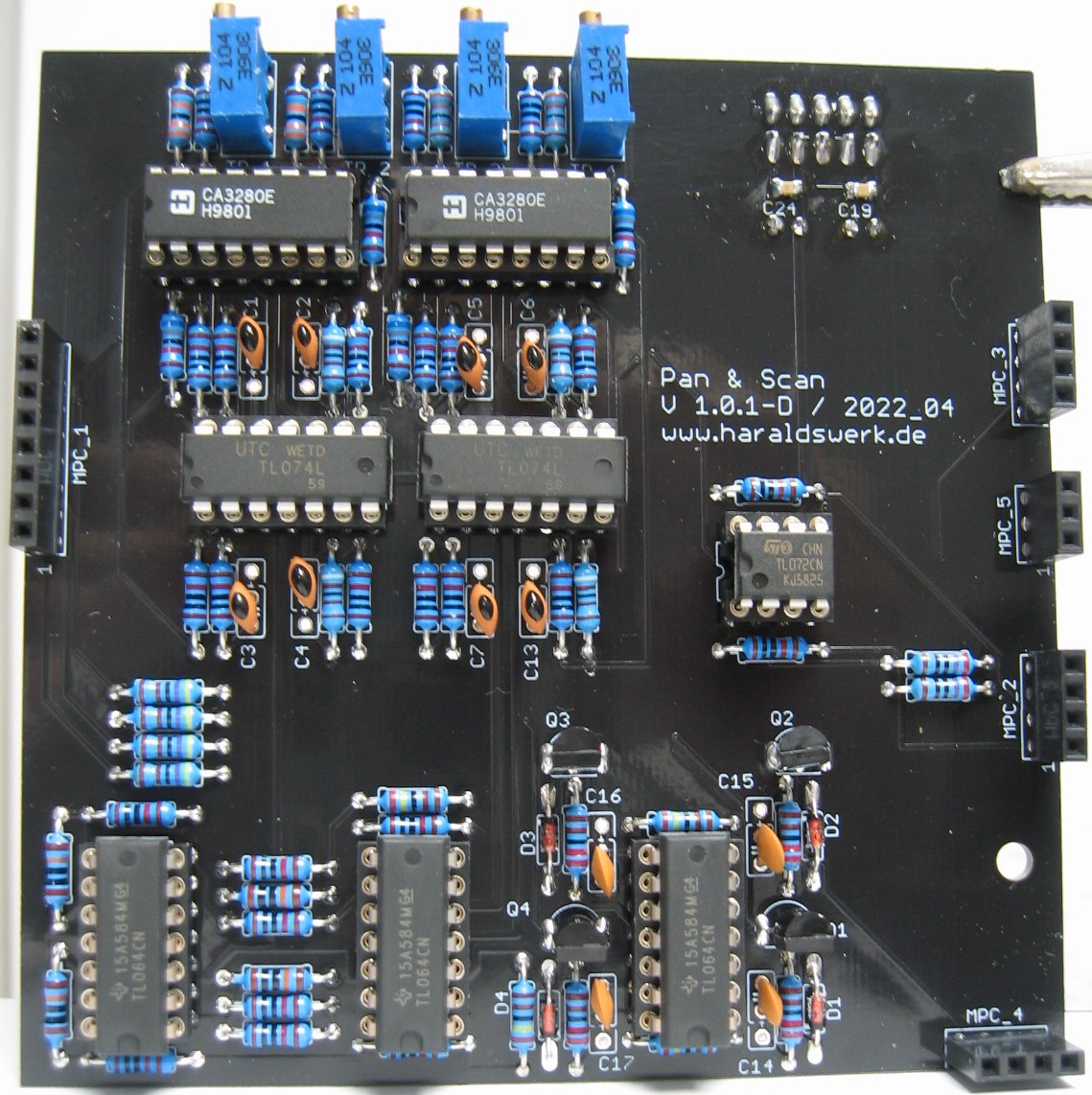 Pan and Scan main PCB D