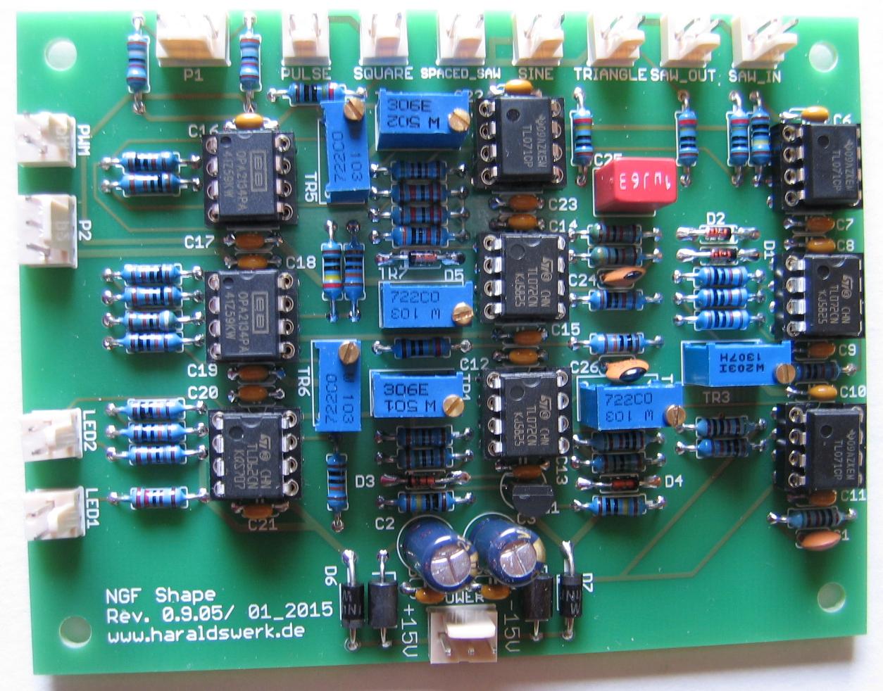 NGF Waveshaper PCB