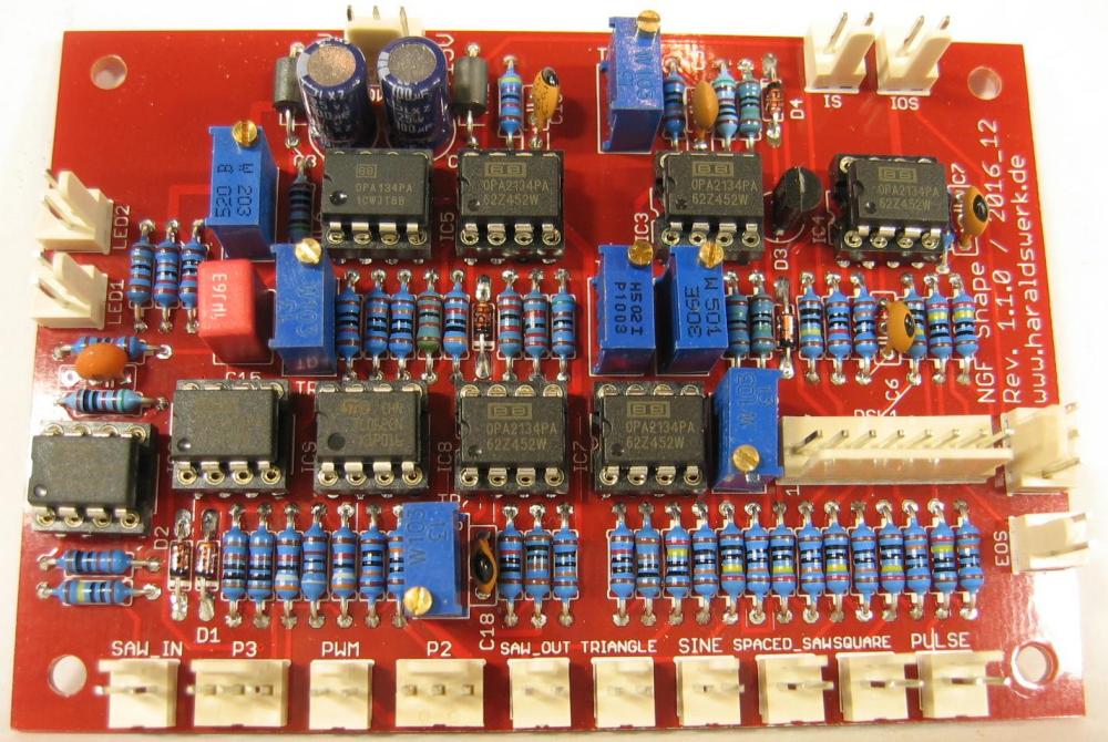 NGF E Waveshaper PCB