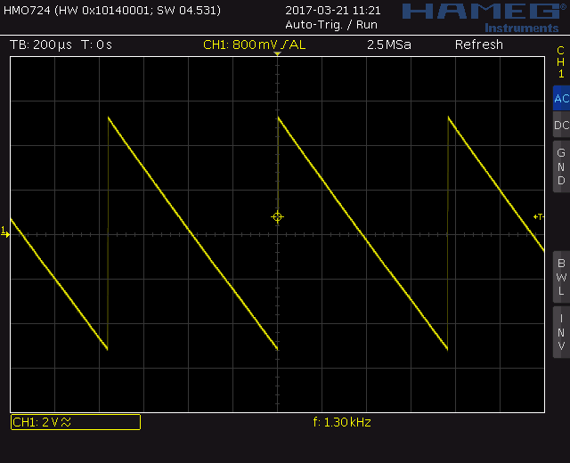 NGF VCO Core two saw wave output