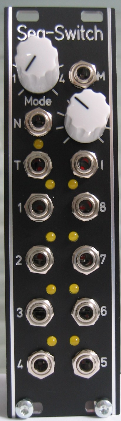 Voltage Controlled Sequential Switch front view