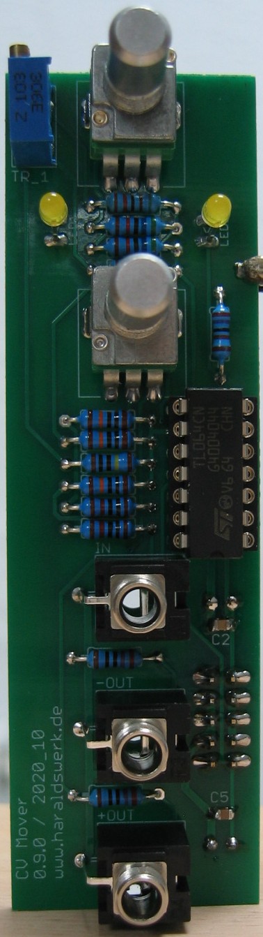 CV Mover Euro populated control PCB