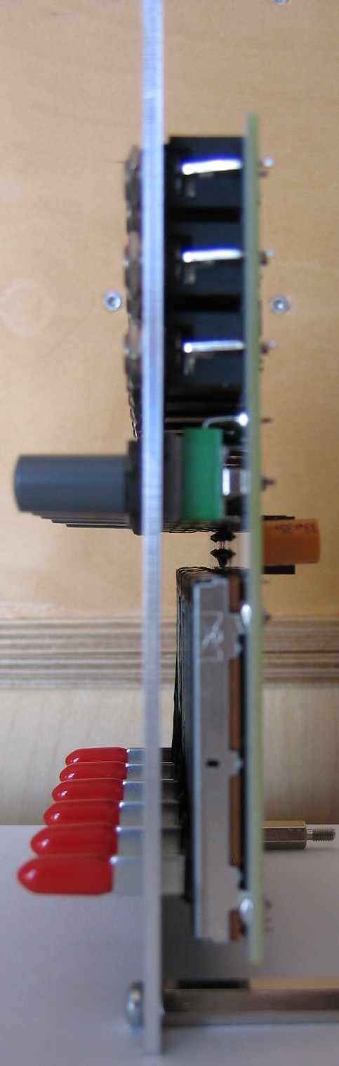 Slider Bank (command one) side view