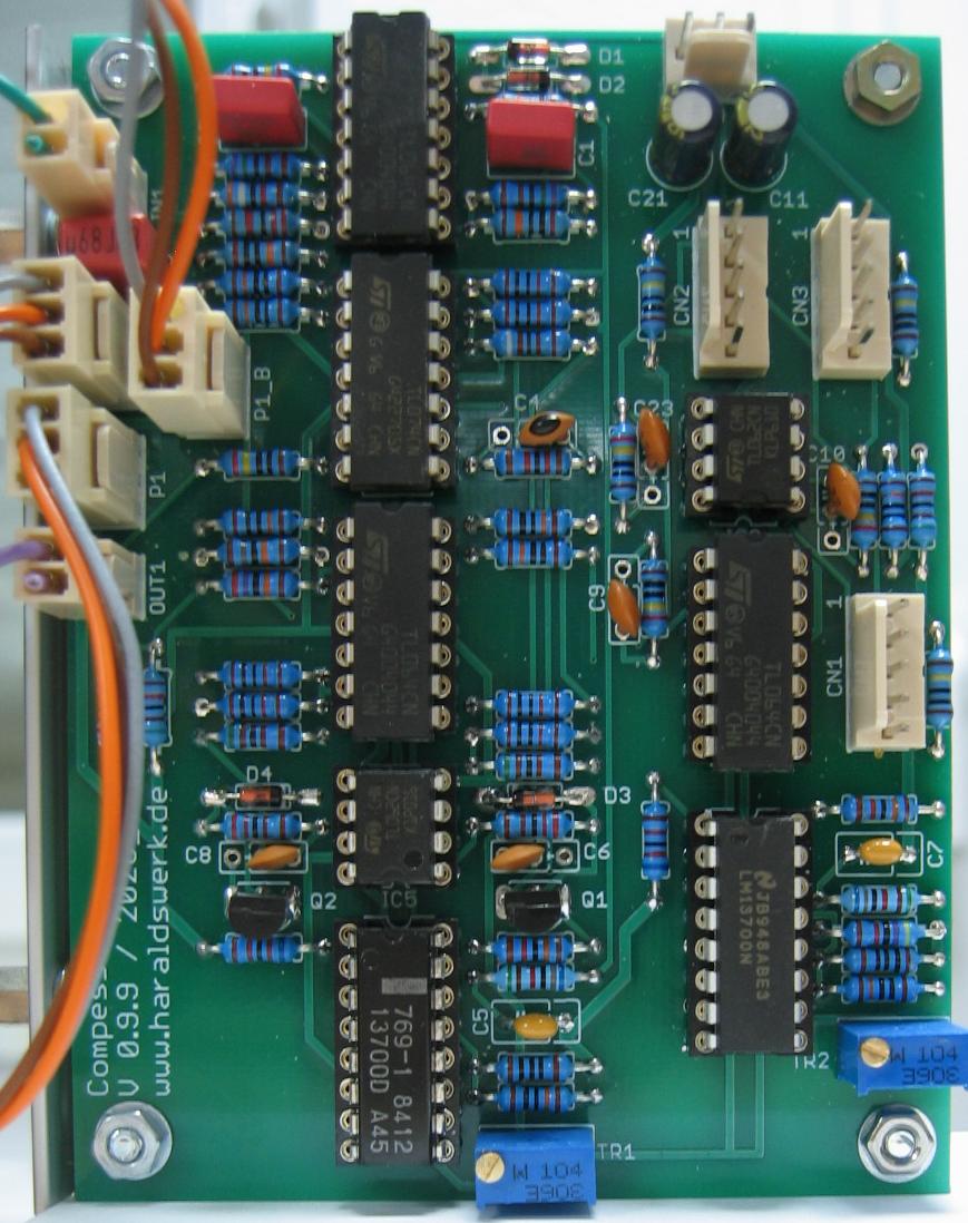 Compressor populated PCB