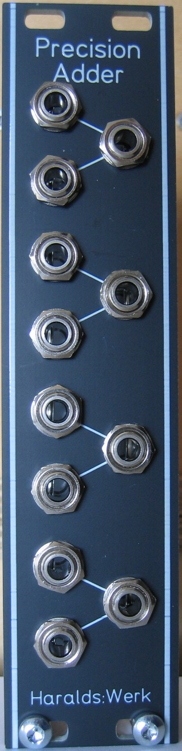 Quad Precision Adder front view