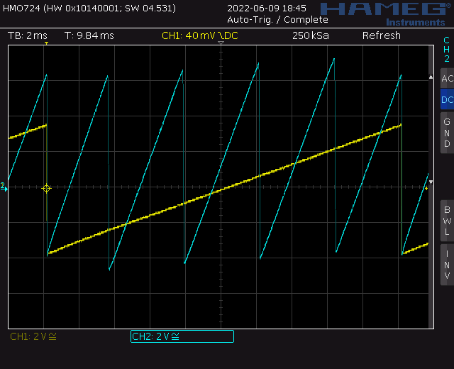 Harmonic Oscillator calibration