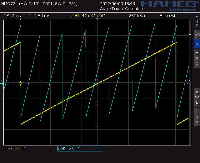 Harmonic Oscillator calibration