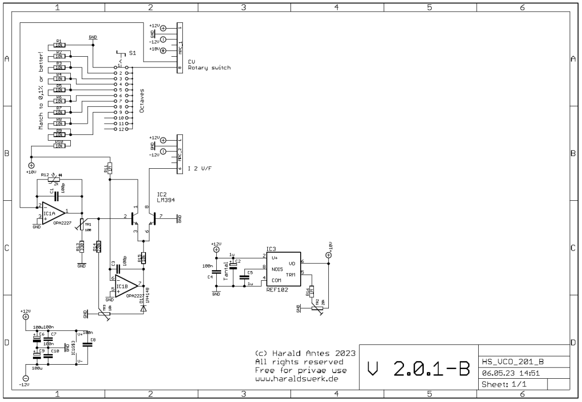 High speed VCO schematic control board 02
