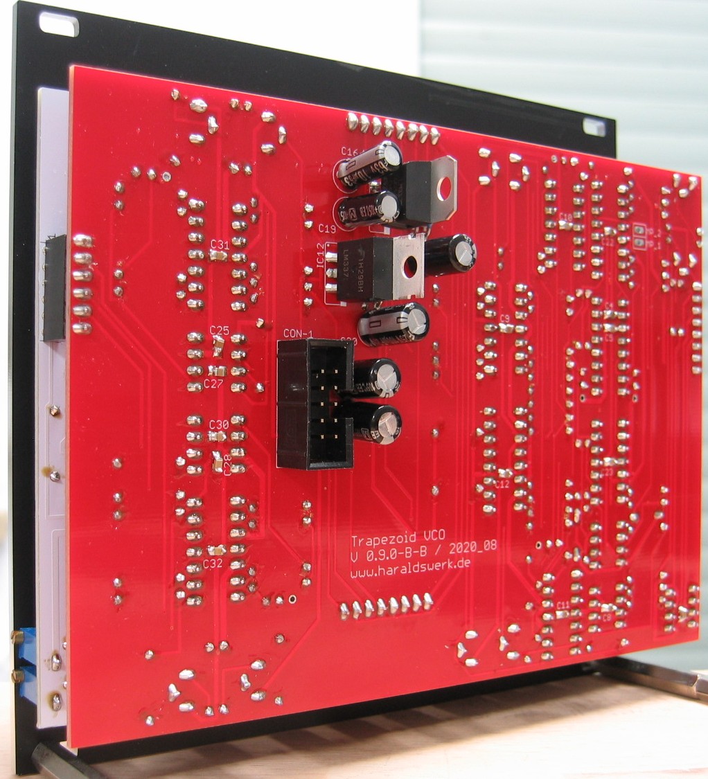 Trapezoid VCO back view