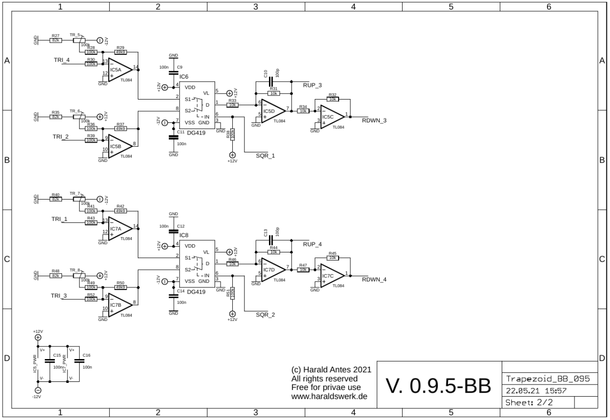 Trapezoid VCO schematic main two board 02