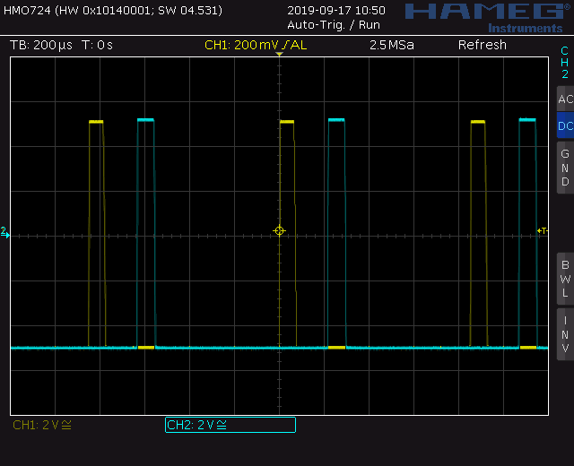 Trapezoid Waveshaper screenshot pulse waveforms