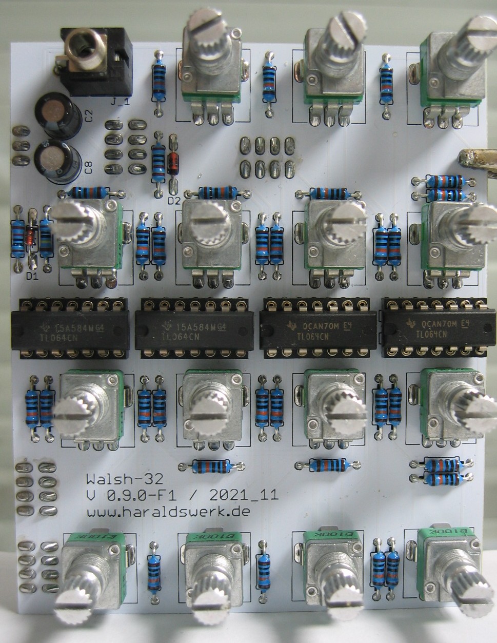 Walsh 32 Function Generator populated control PCB 01