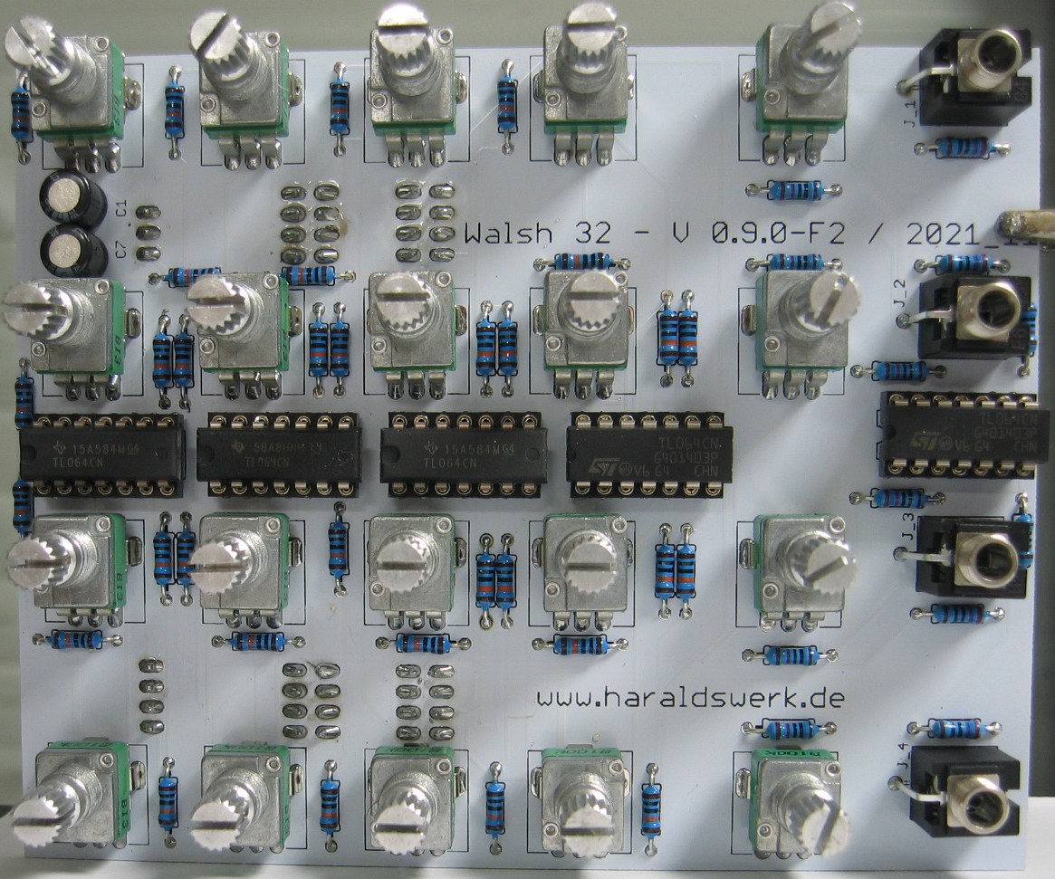 Walsh 32 Function Generator populated control PCB 02