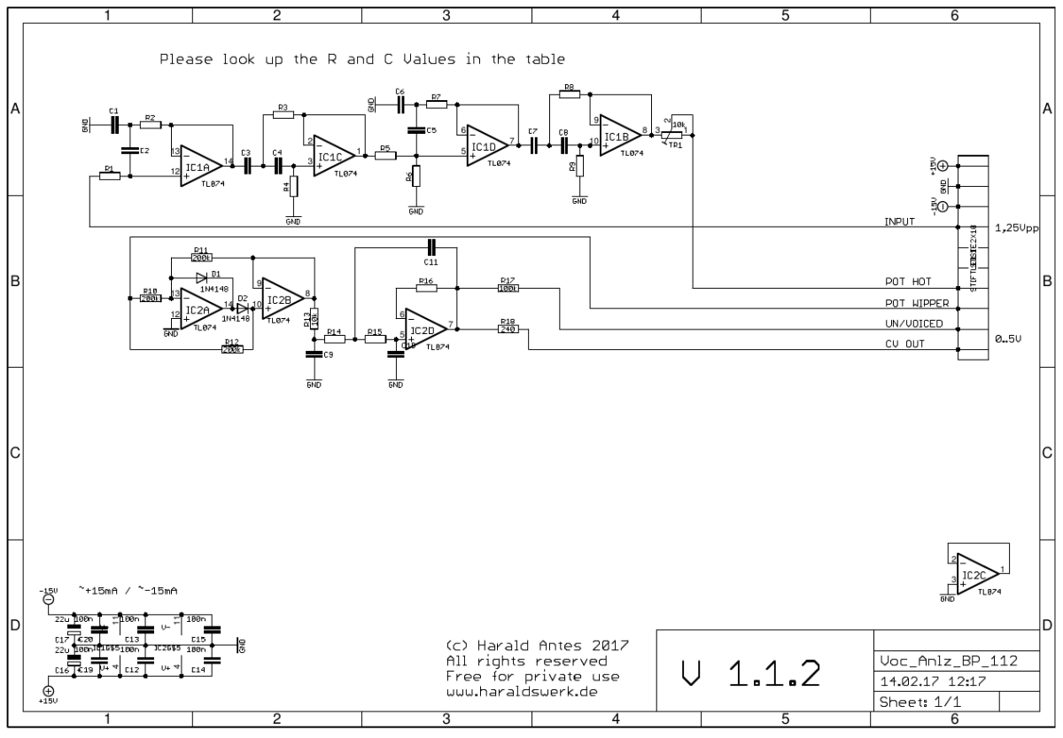 Vocoder Band pass