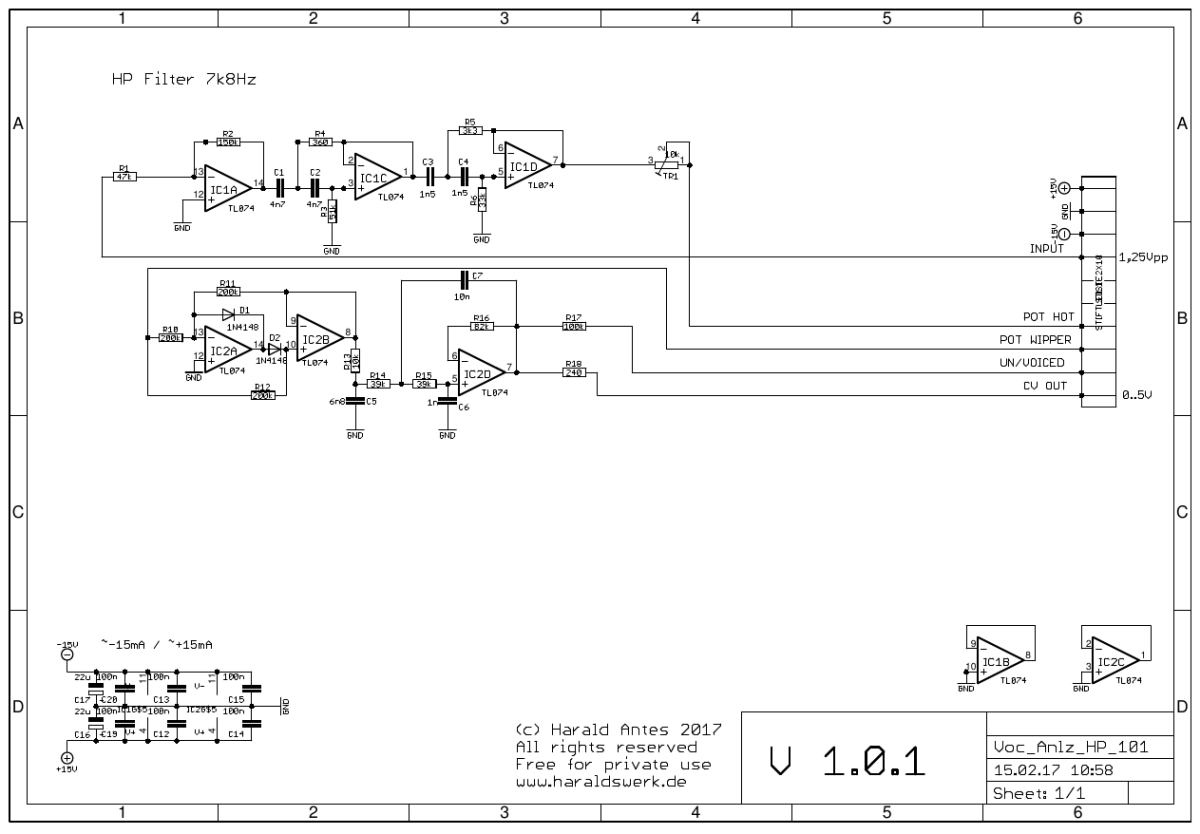 Vocoder High pass