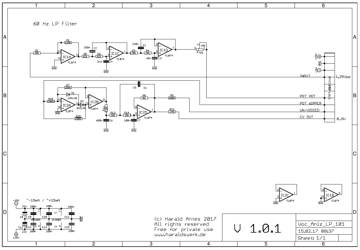 Vocoder Low pass