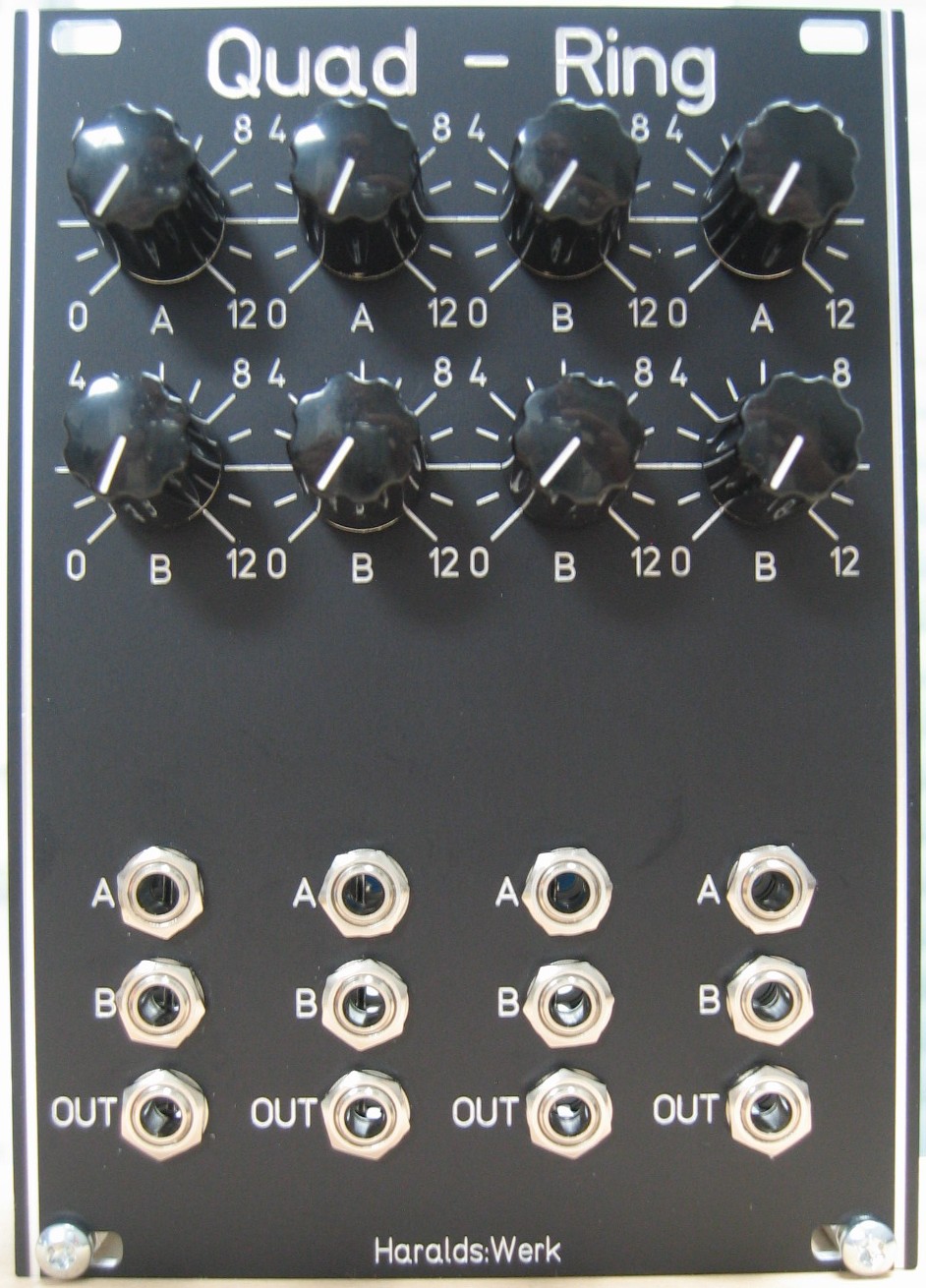 Quad Ringmodulator front view