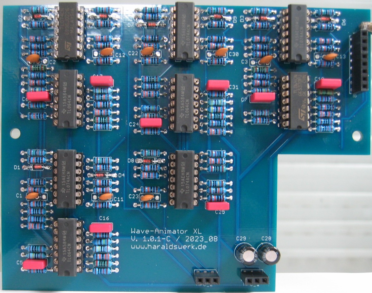 Multi Phase Waveform Animator populated main PCB 02